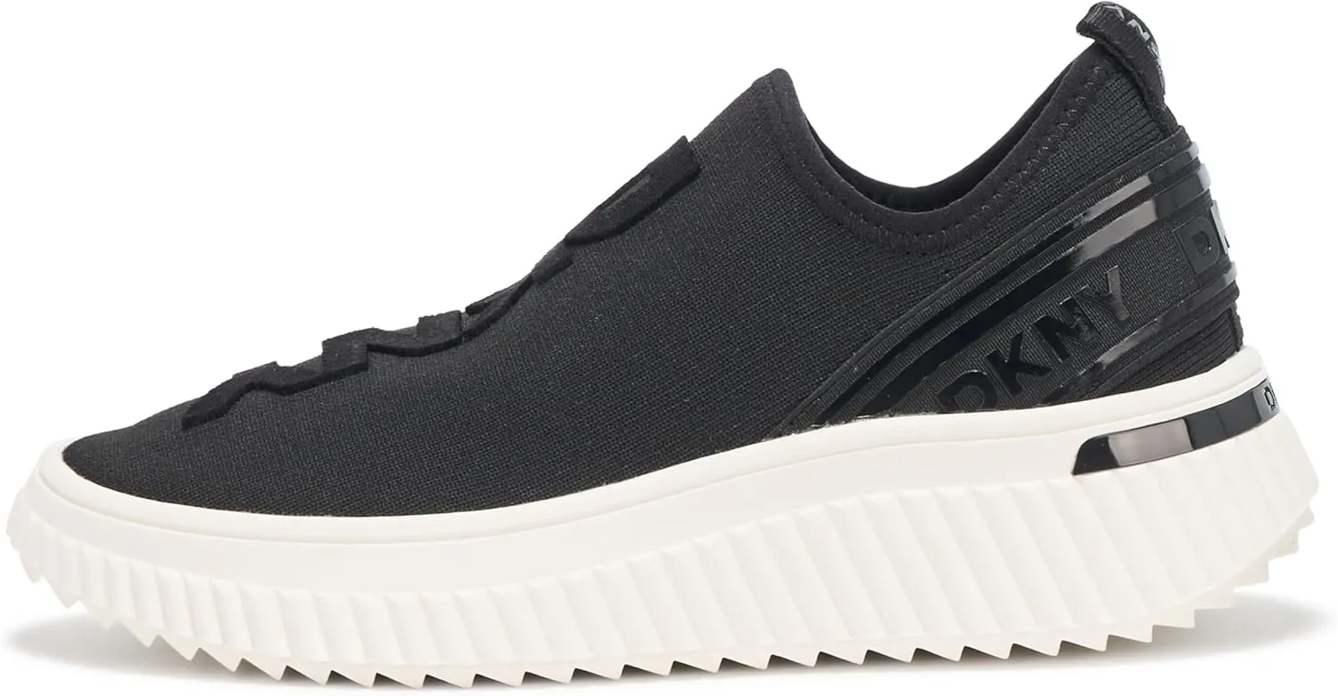 DKNY Women's Leighton Slip on Sneaker with Logo