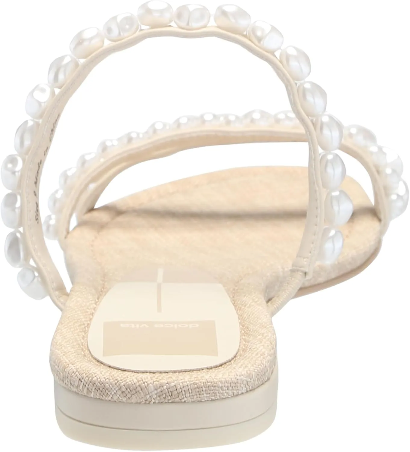Dolce Vita Women's Tinker Pearl Low Flat Sandal