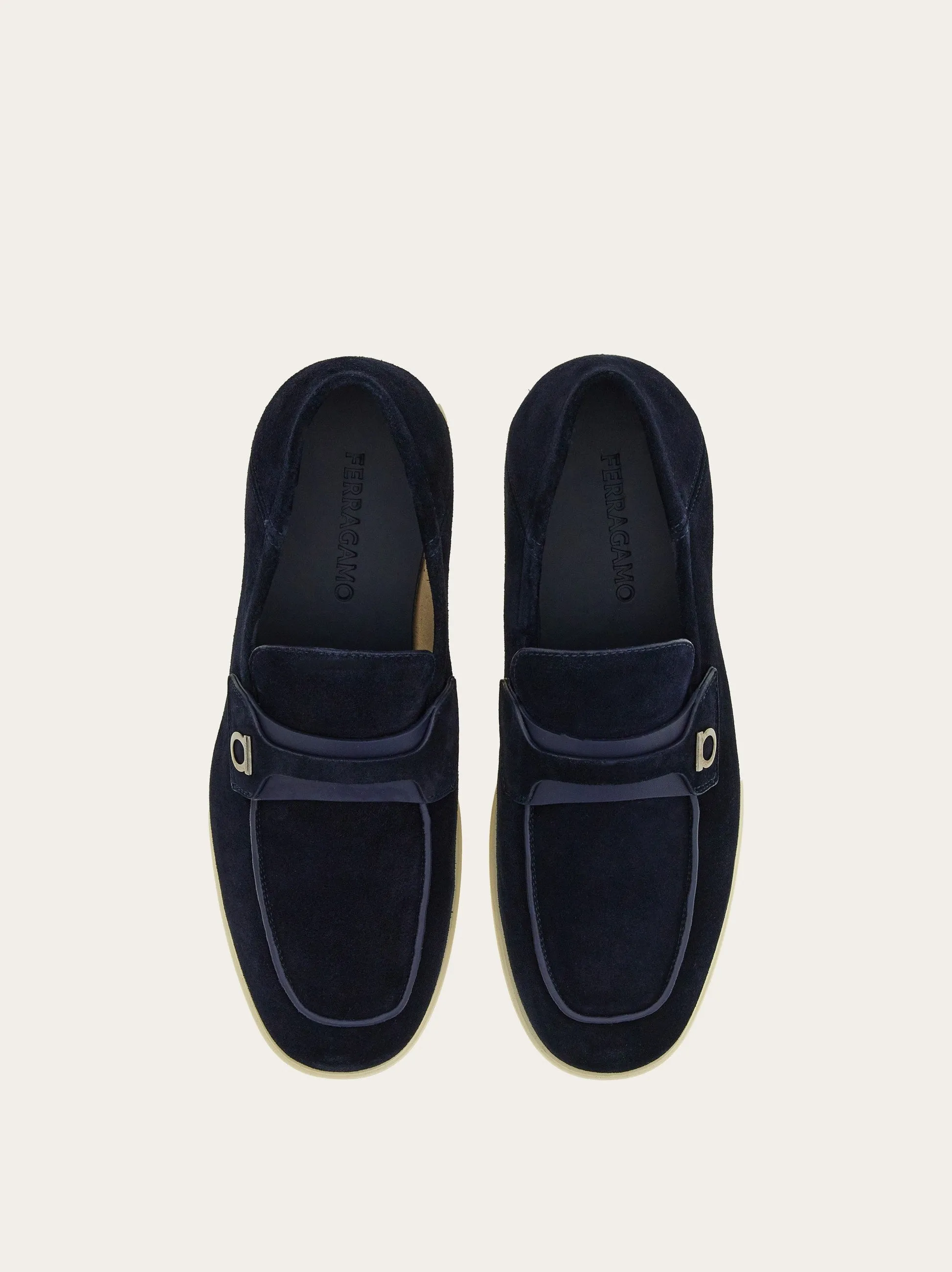 Drame in Midnight Blue Suede