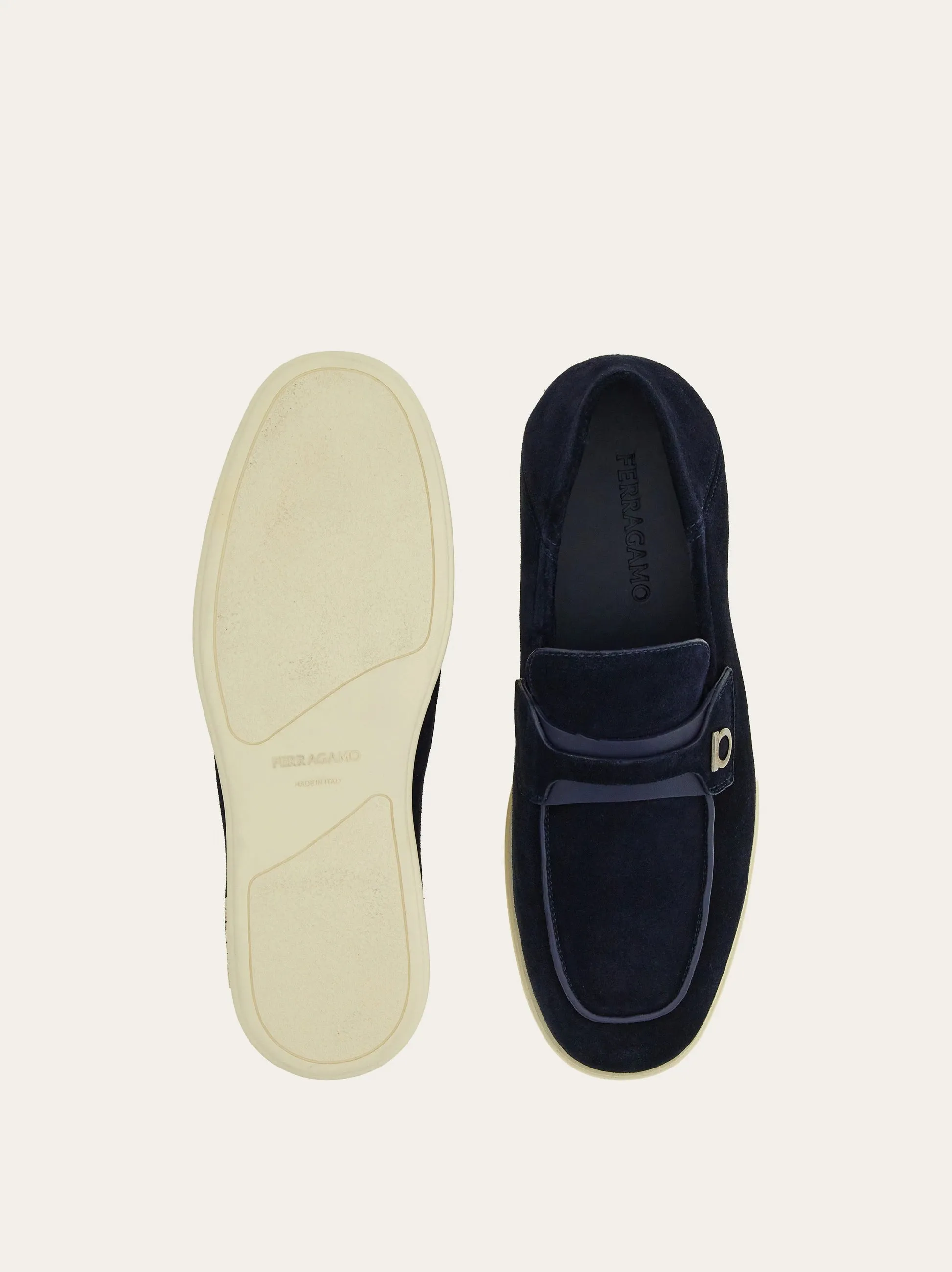 Drame in Midnight Blue Suede