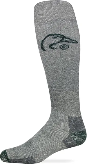 Ducks Unlimited Mens 80% Merino Wool Heavyweight over the calf Boot Socks 1 Pair