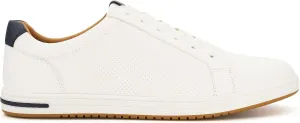 Dune London Men's Tezzy Sneaker, White, 9
