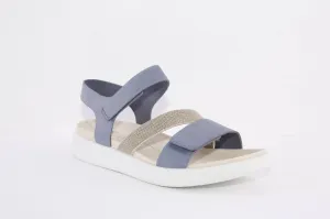 ECCO - 273713 02646 FLAT COMFORT SANDAL - LAVENDER