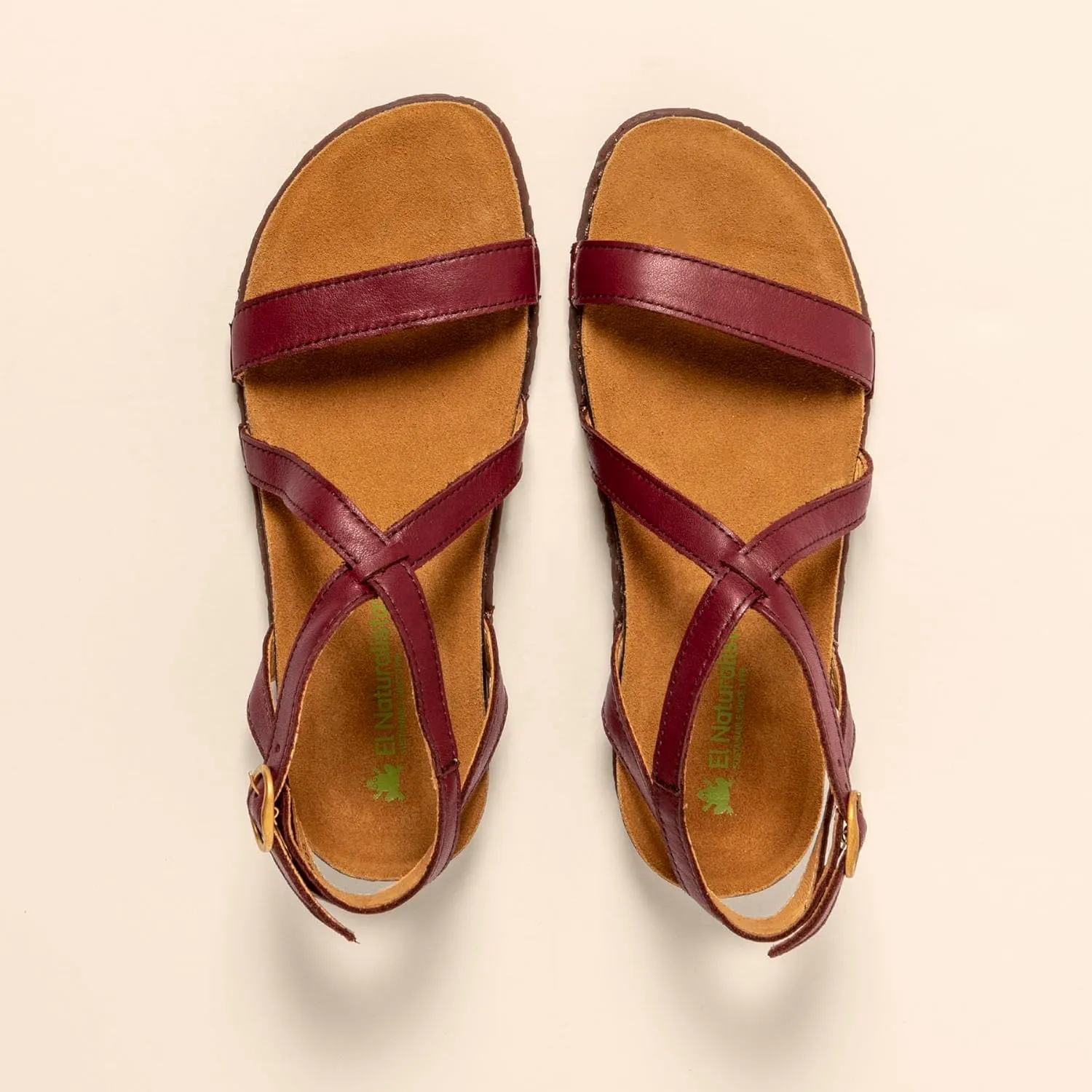 El Naturalista Women's Classic Flat Sandal