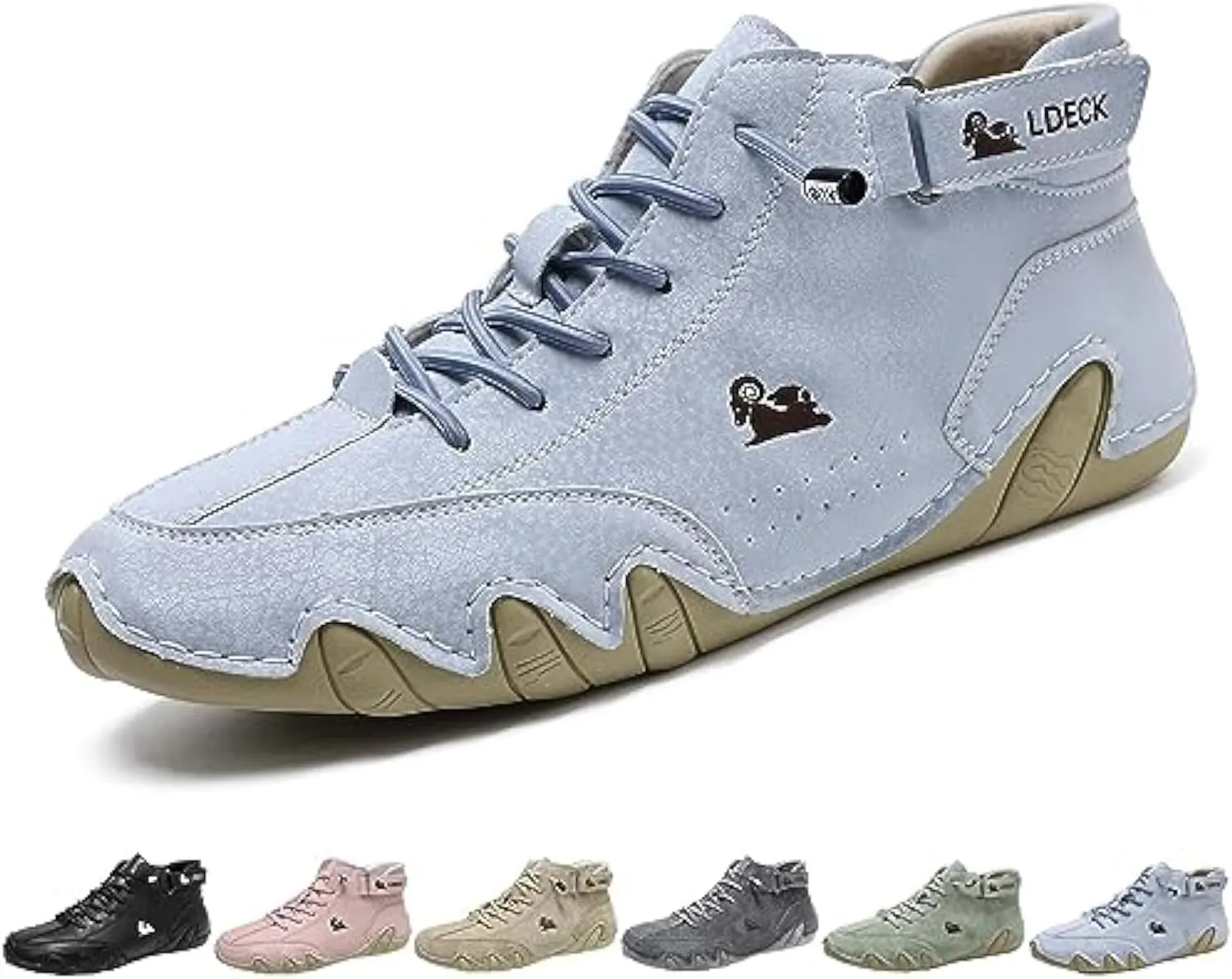 Explorer Waterproof Lightweight Unisex Outdoor Shoes for Hiking Camping & Driving Shoes High Top Chukka Boots Non-Slip Breathable Women&Men Italian Handmade Sports Shoe