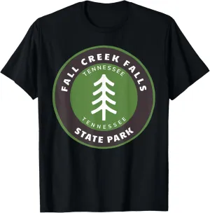 Fall Creek Falls State Park Tennessee TN Forest Badge T-Shirt