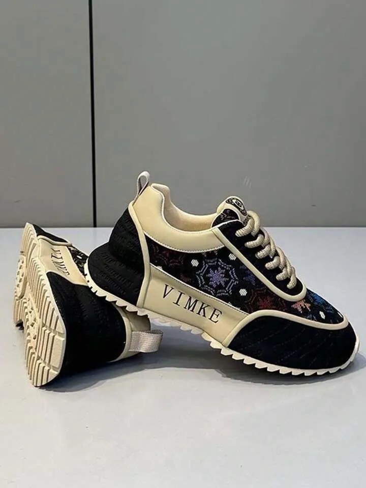 Fashionable, Lightweight, Comfortable Niche Brand Men's Breathable Thick Sole Chunky Sneakers, Casual Elevator Sneakers