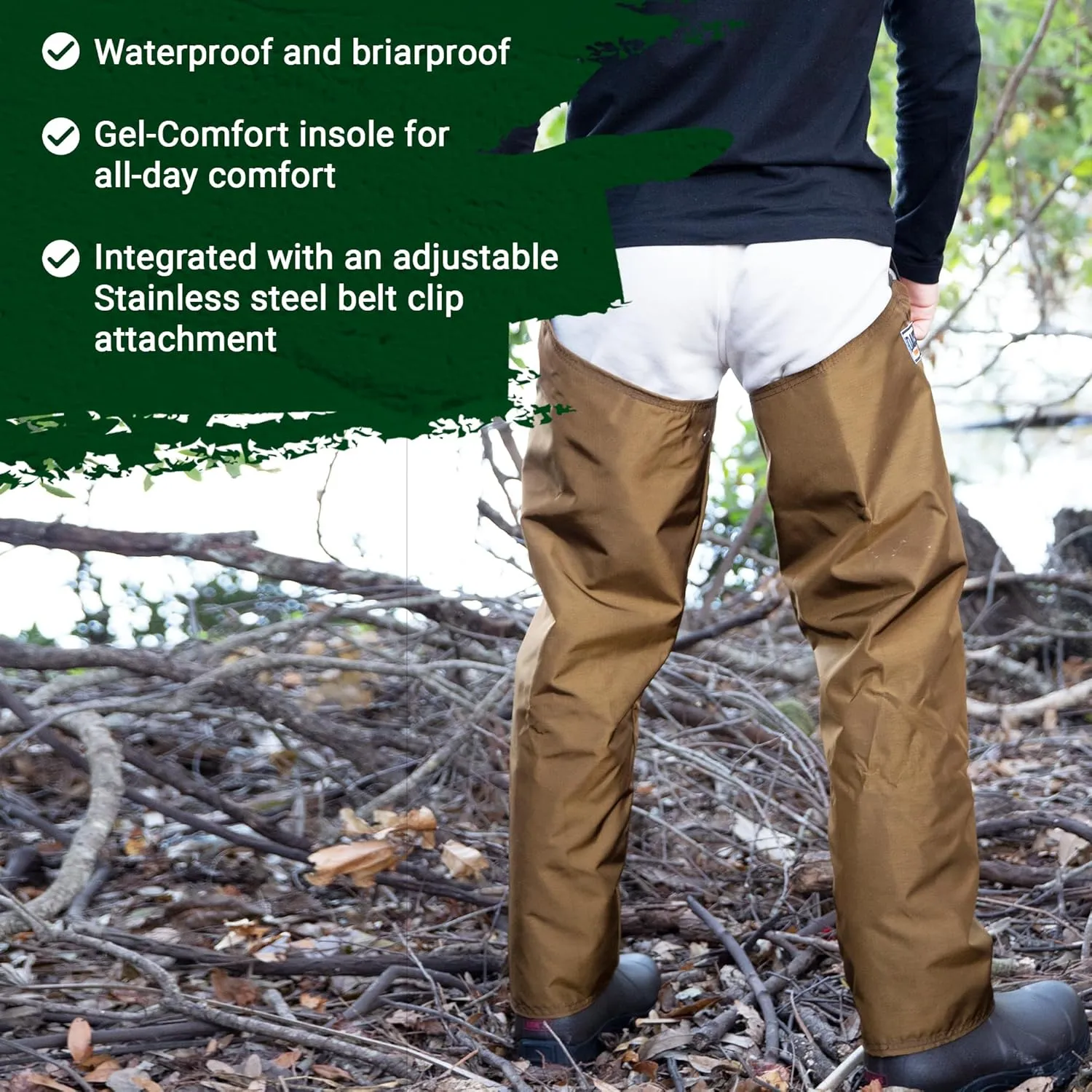 Five Star, Briar Proof Hip Wader with Dan's Frogger Boot, Made in U.S.A.