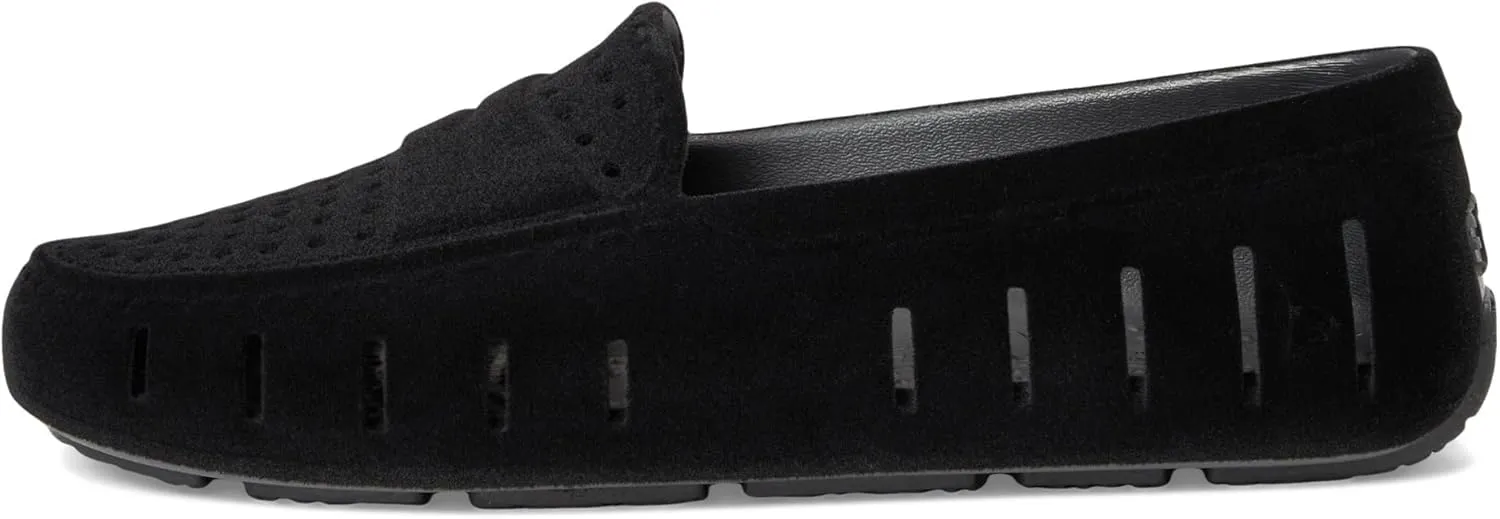 Floafers Women's Posh Driver Faux Suede Boat Shoe