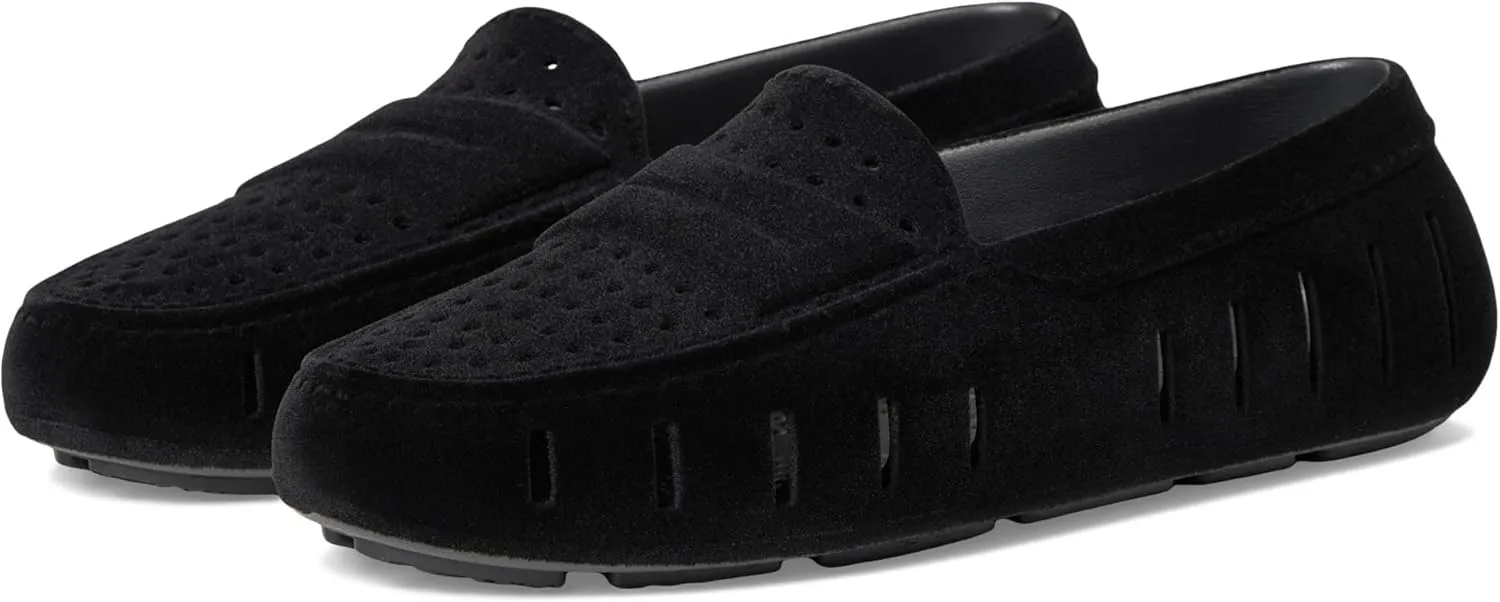 Floafers Women's Posh Driver Faux Suede Boat Shoe