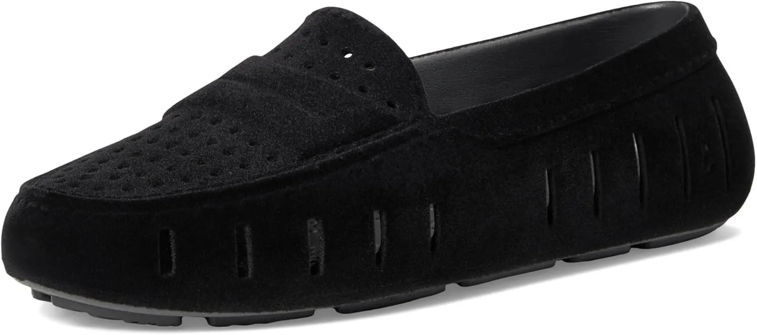 Floafers Women's Posh Driver Faux Suede Boat Shoe