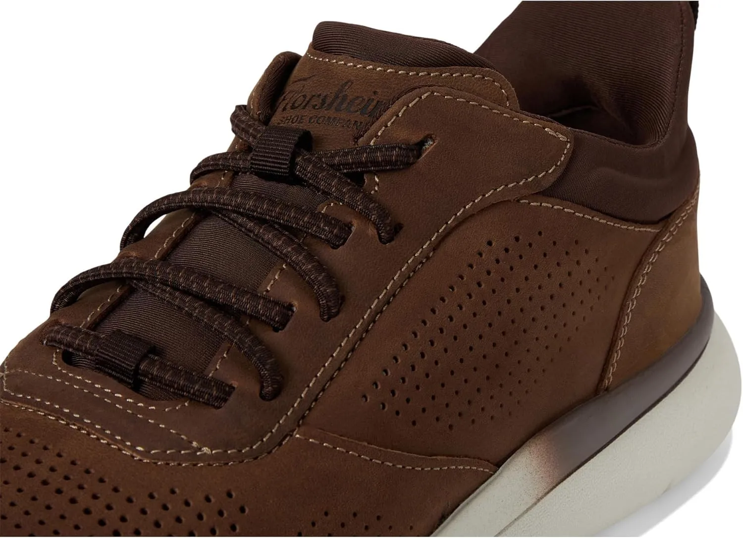 Florsheim Men's Fleet Perf Toe Elastic Lace Sneakers