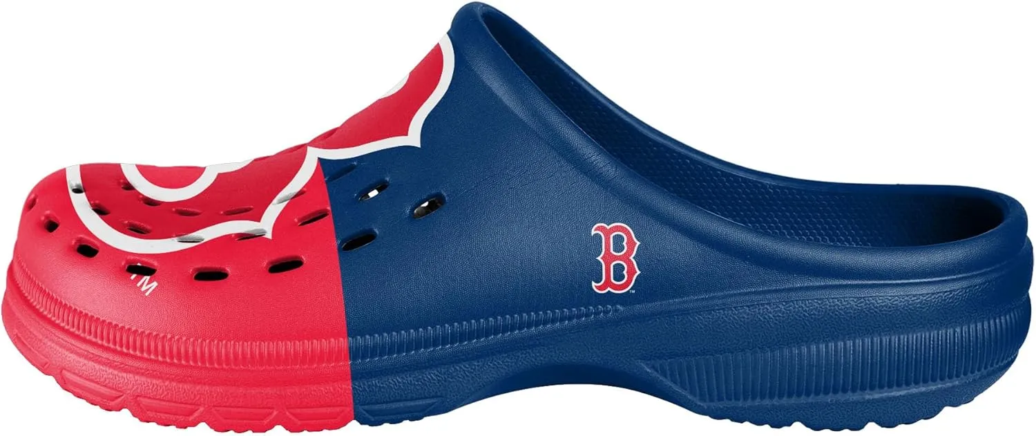 FOCO Men's MLB Colorblock Big Logo Clog