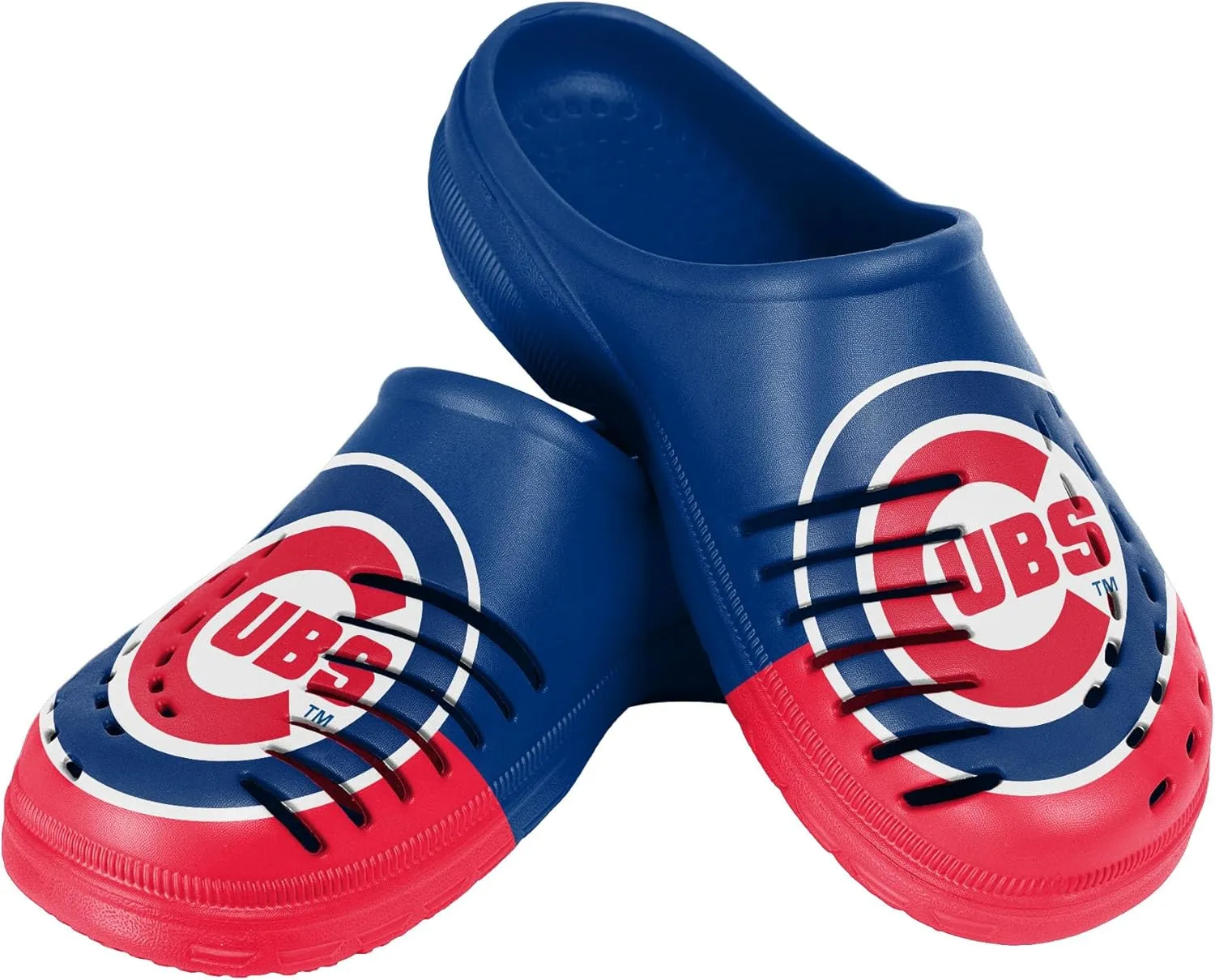 FOCO Men's MLB Colorblock Big Logo Clog
