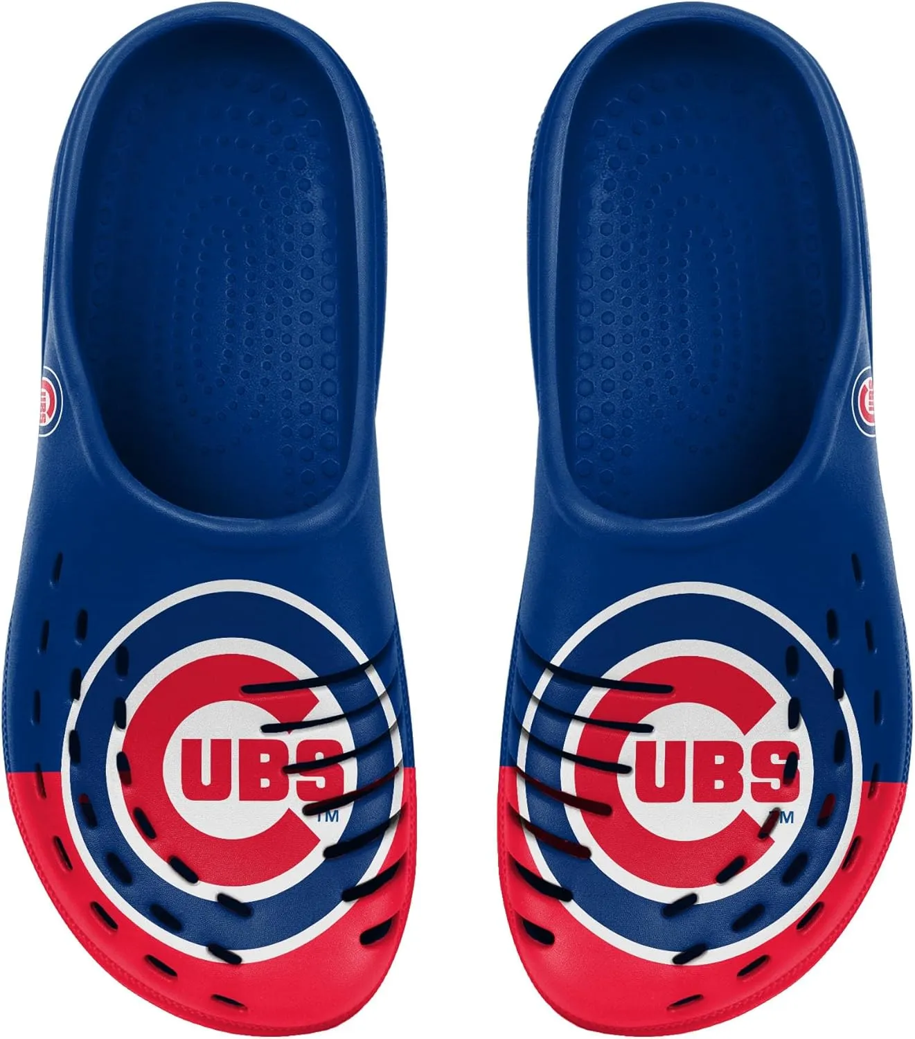 FOCO Men's MLB Colorblock Big Logo Clog
