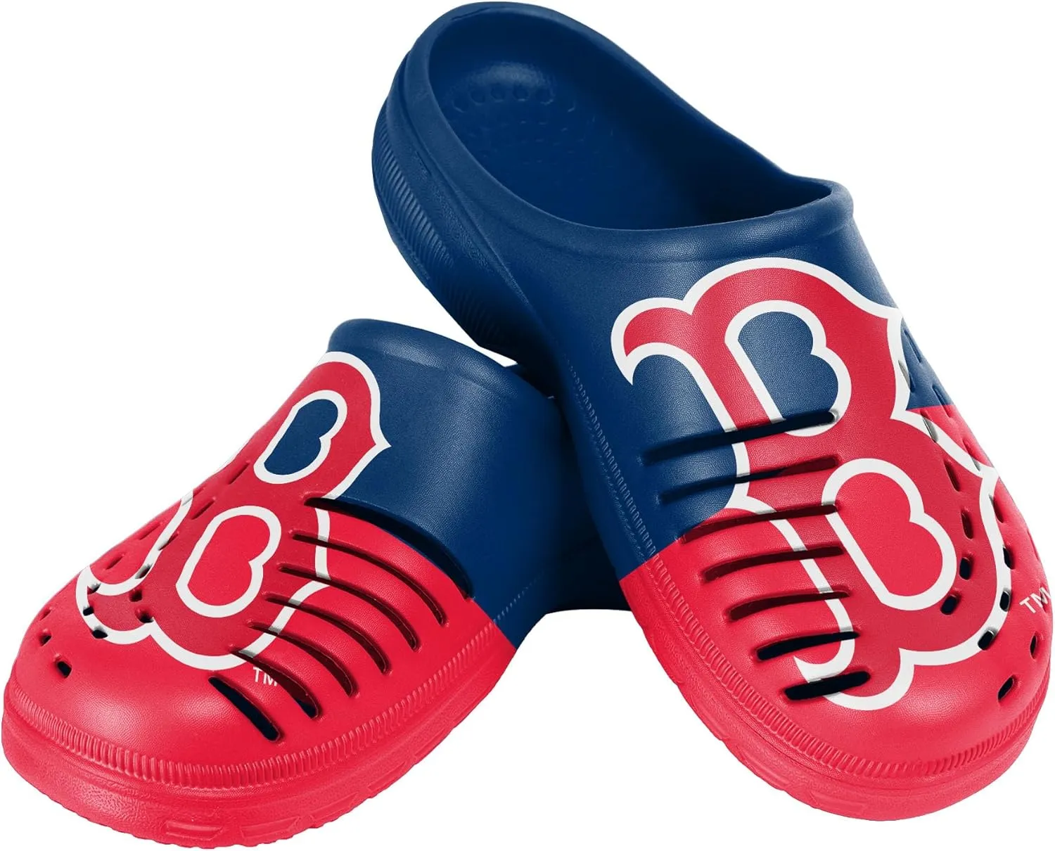 FOCO Men's MLB Colorblock Big Logo Clog