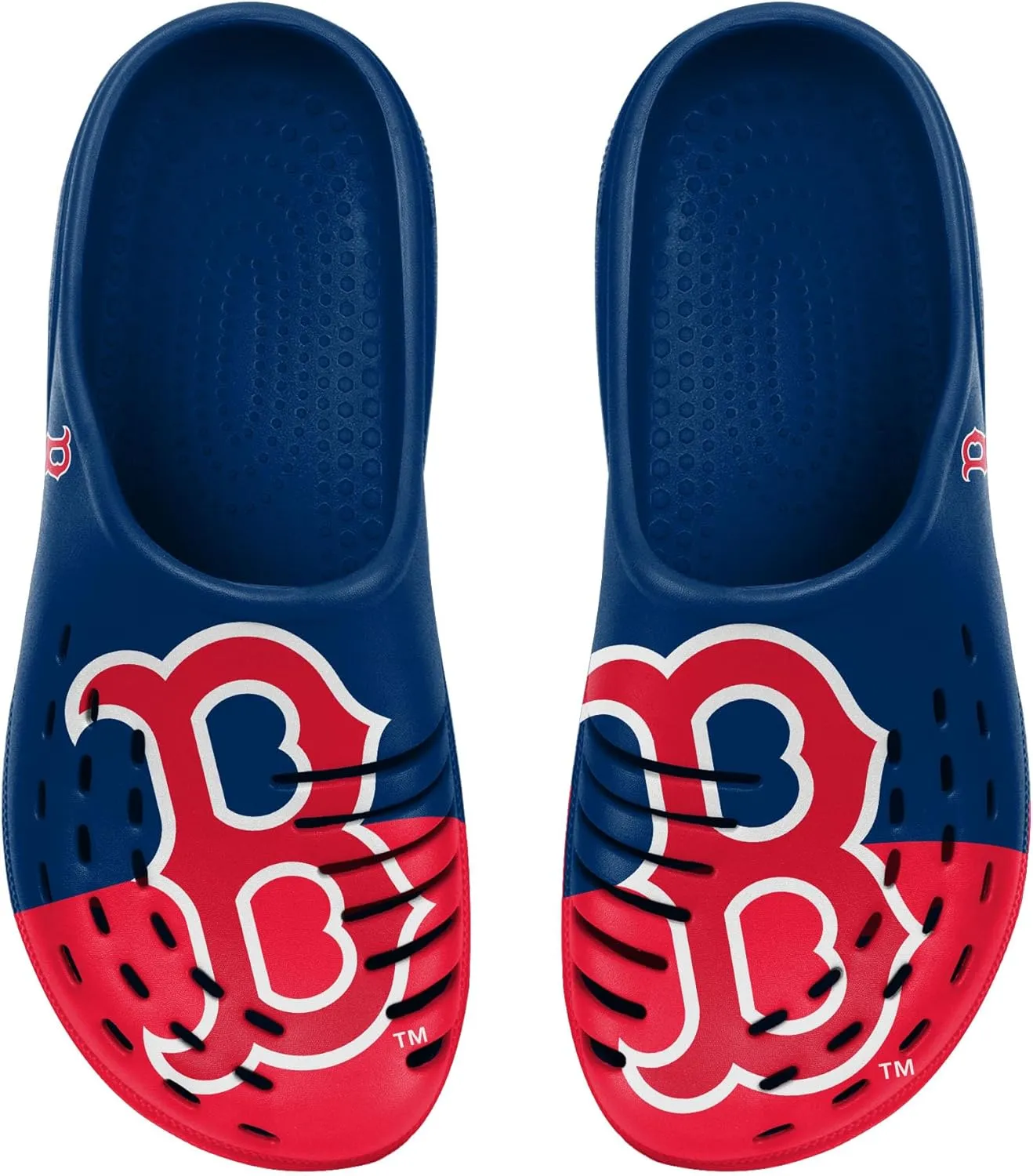 FOCO Men's MLB Colorblock Big Logo Clog