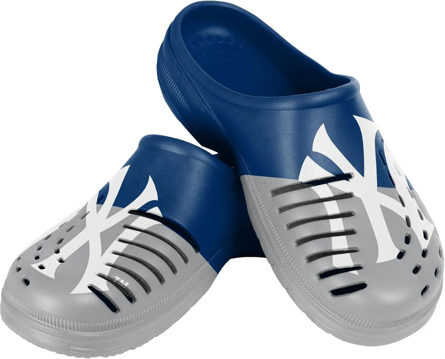 FOCO Men's MLB Colorblock Big Logo Clog