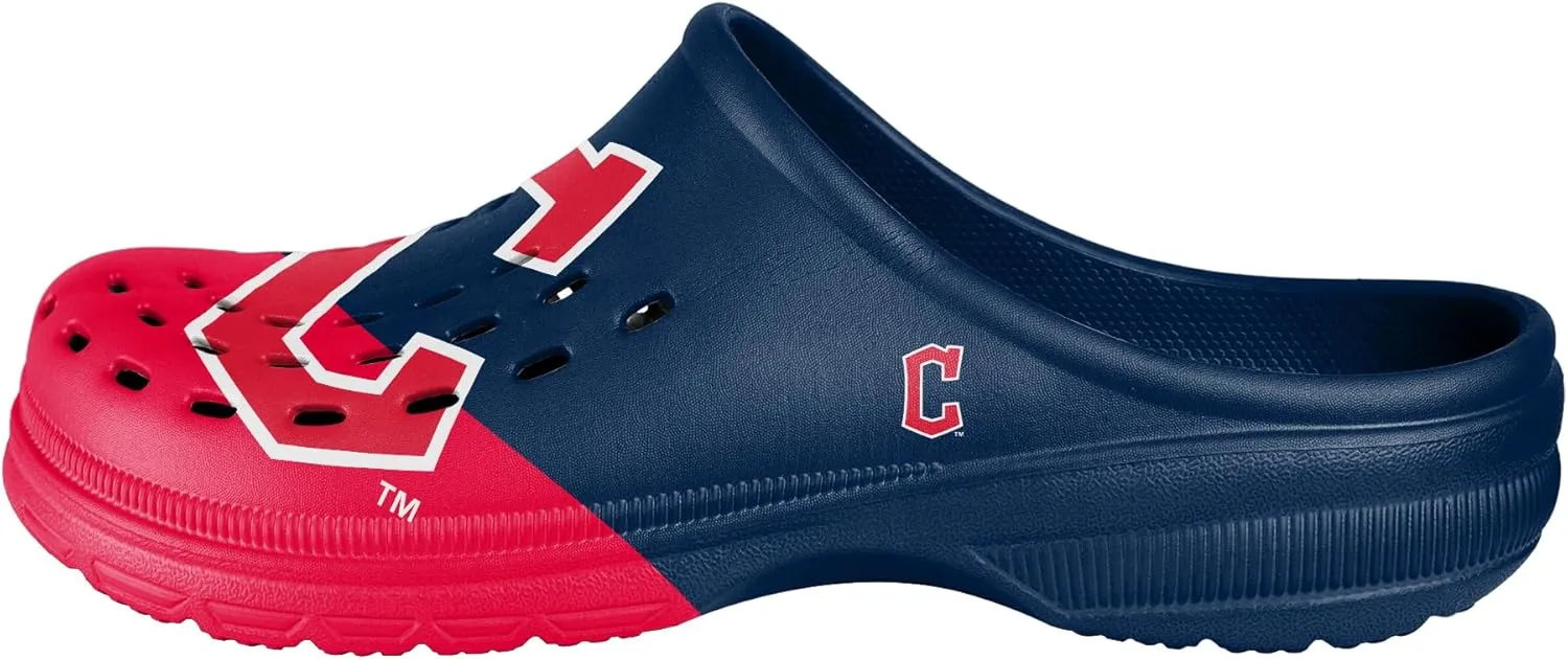FOCO Men's MLB Colorblock Big Logo Clog