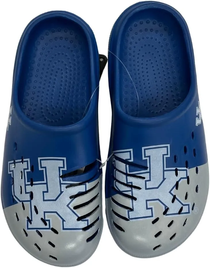 FOCO Men's NCAA Colorblock Big Logo Clog