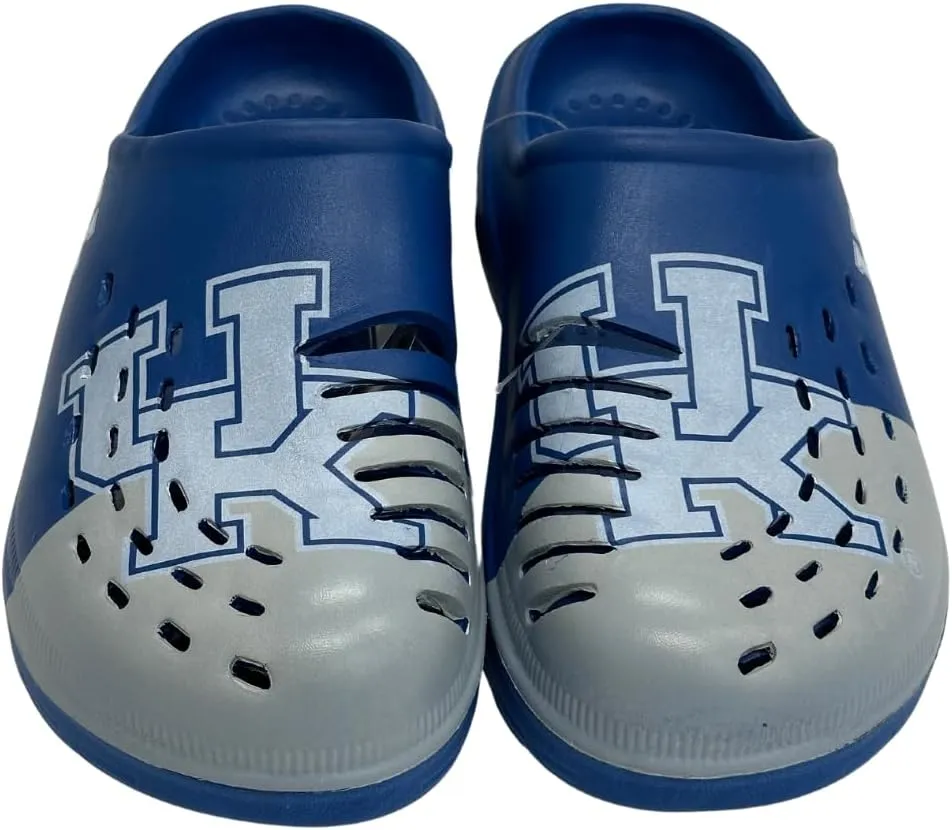 FOCO Men's NCAA Colorblock Big Logo Clog