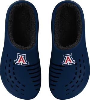 FOCO Men's NCAA Sherpa Lined Big Logo Clog