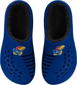 FOCO Men's NCAA Sherpa Lined Big Logo Clog