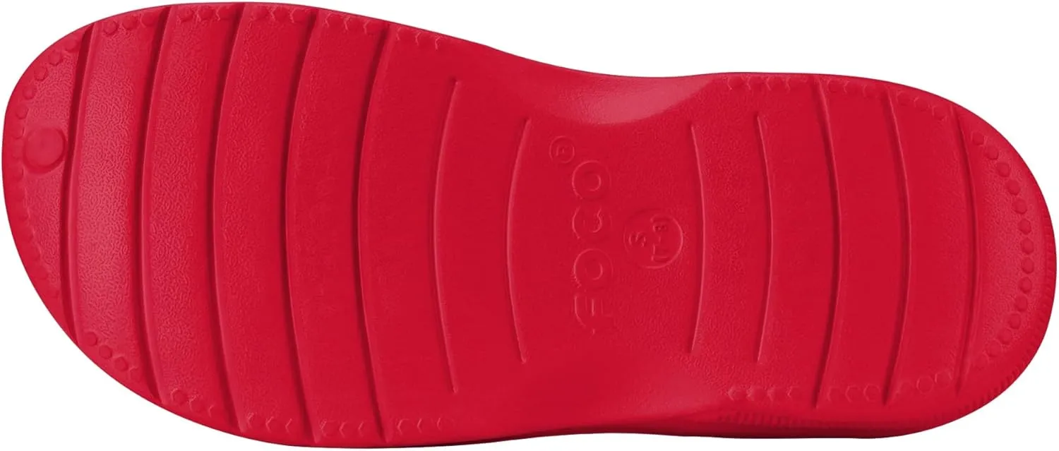 FOCO Men's NCAA Sherpa Lined Big Logo Clog