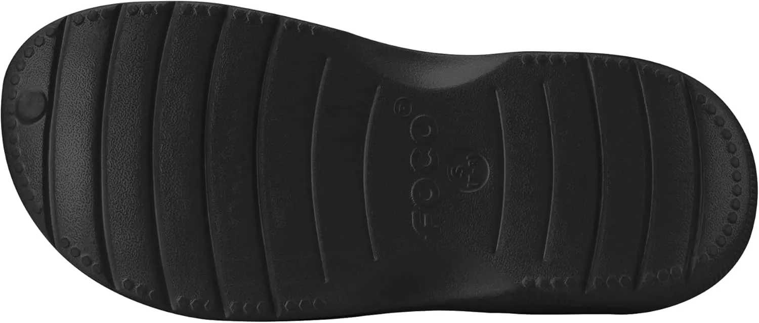 FOCO Men's NFL Sherpa Lined Big Logo Clog