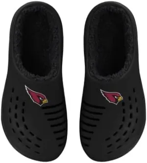 FOCO Men's NFL Sherpa Lined Big Logo Clog
