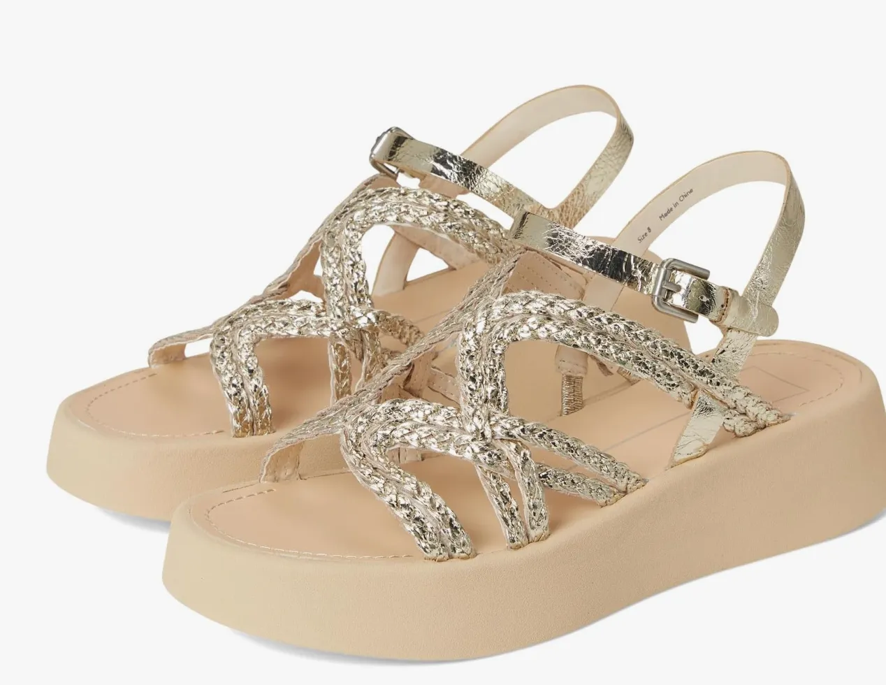 Gatsby Sandal | Platinum