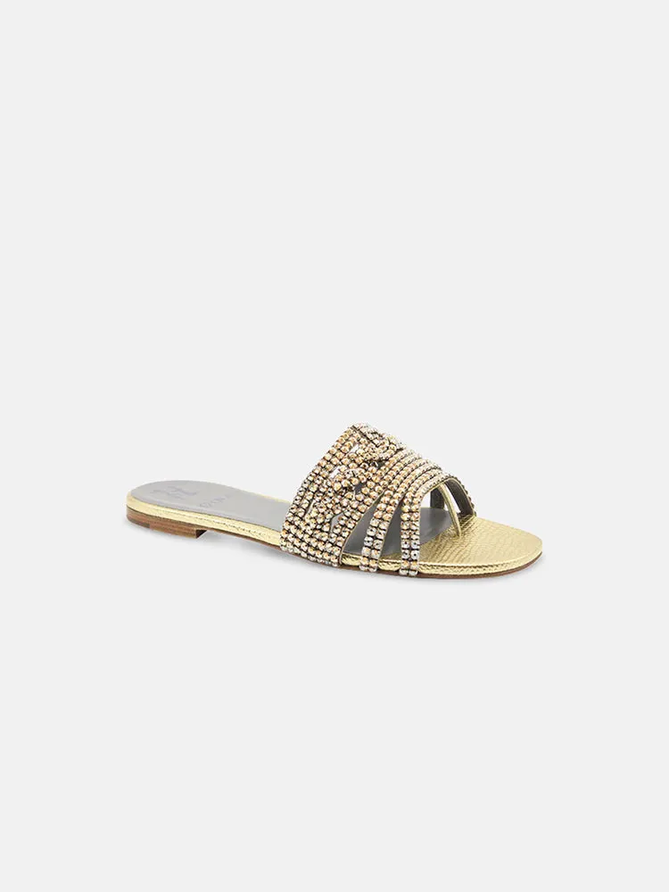 Gina Loren in Platinum Lizard