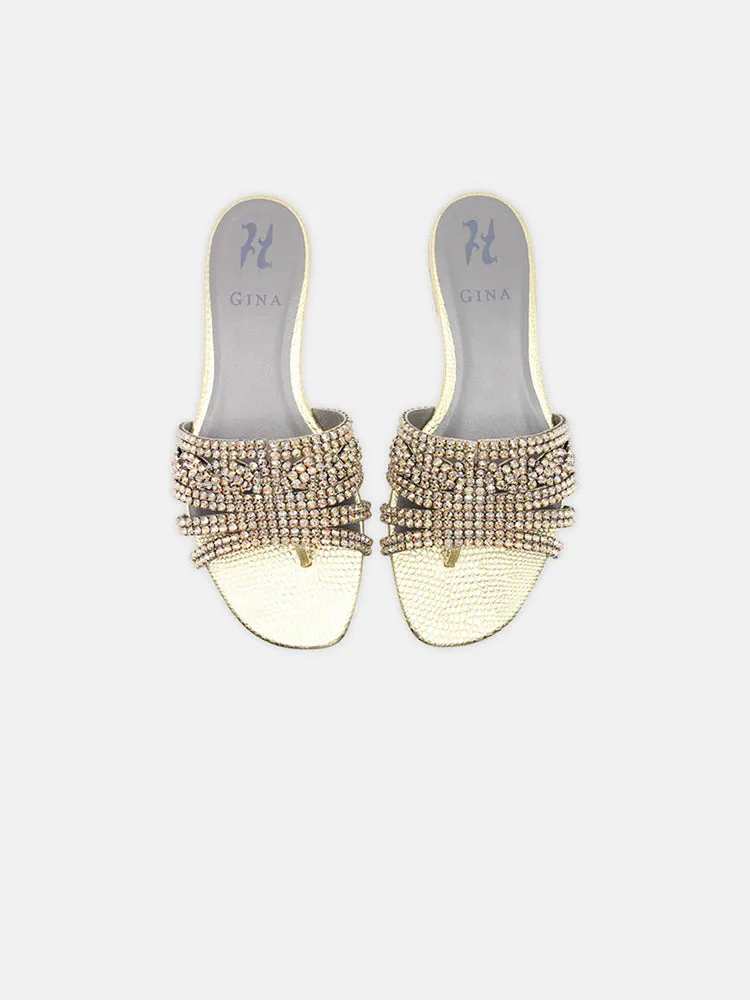 Gina Loren in Platinum Lizard