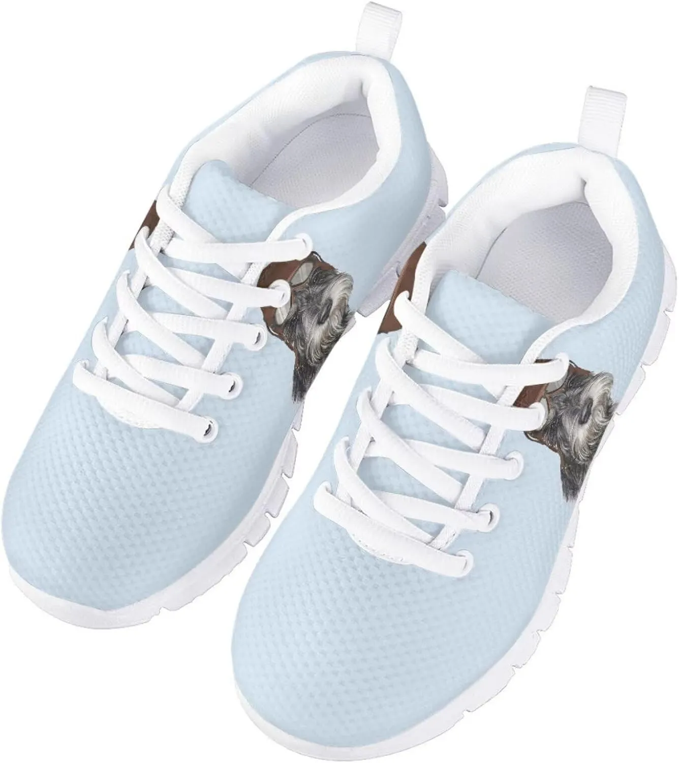 Girls Lightweight Sneakers Kids Cute Tennis Running Shoes Breathable Walking Shoes for Little Girls