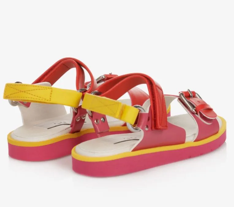 Girls Multi Coloured Sandals