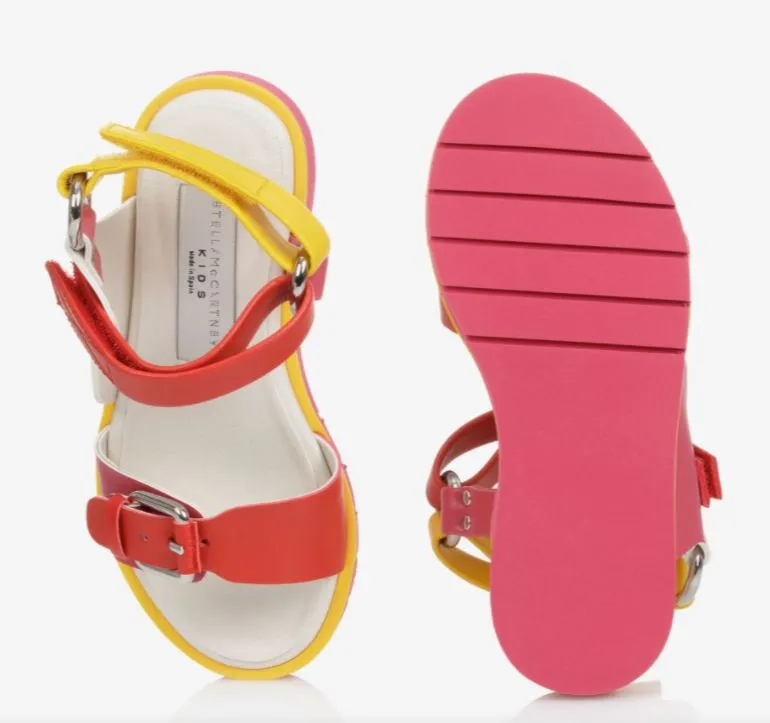 Girls Multi Coloured Sandals