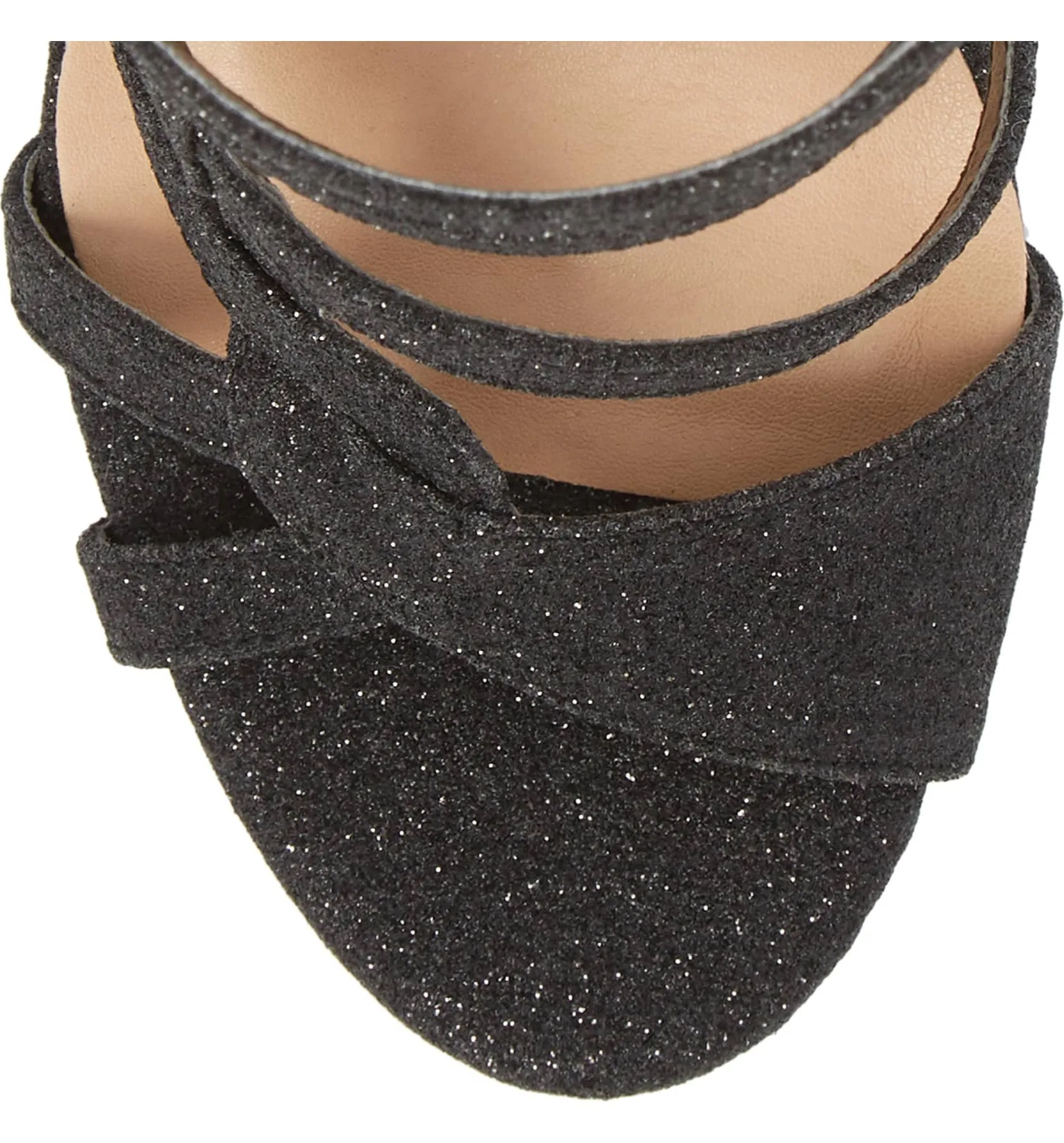 Glitter Prom Gidget Lorraine Lauren Global shipping network Formal Strappy Toe Markdown Pumps Open Sandal High