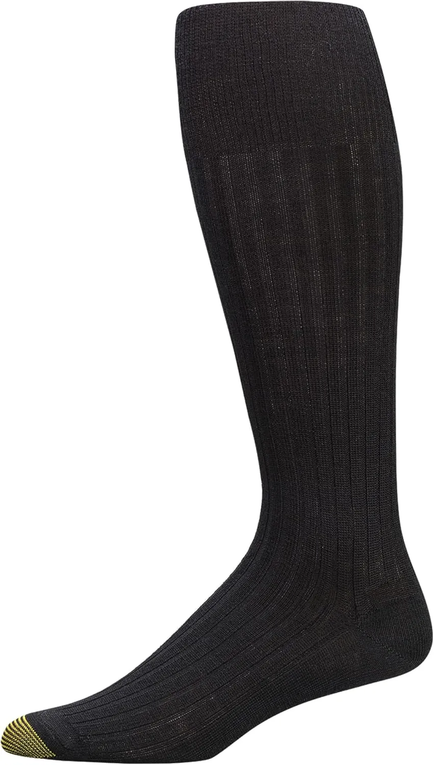 GOLDTOE Men's Windsor Wool Over The Calf Socks 3 Pack