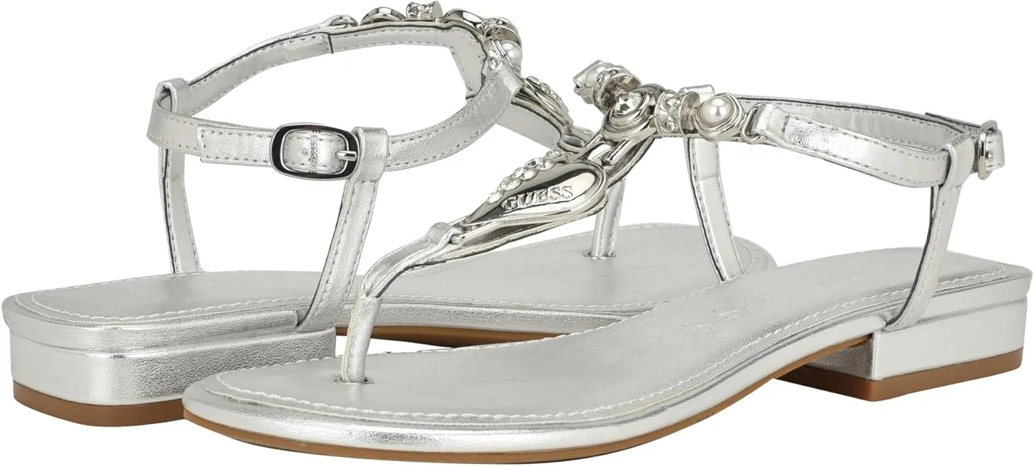 GUESS Women's Jiarella Flat Sandal