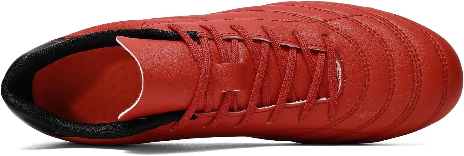 HaloTeam Soccer Shoes Mens Cleats Outdoor Professional Training Turf Football Boots Breathable Athletic Sneaker for AG/FG