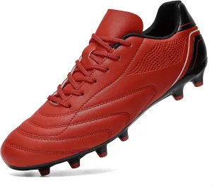 HaloTeam Soccer Shoes Mens Cleats Outdoor Professional Training Turf Football Boots Breathable Athletic Sneaker for AG/FG