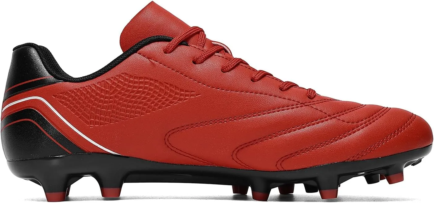 HaloTeam Soccer Shoes Mens Cleats Outdoor Professional Training Turf Football Boots Breathable Athletic Sneaker for AG/FG