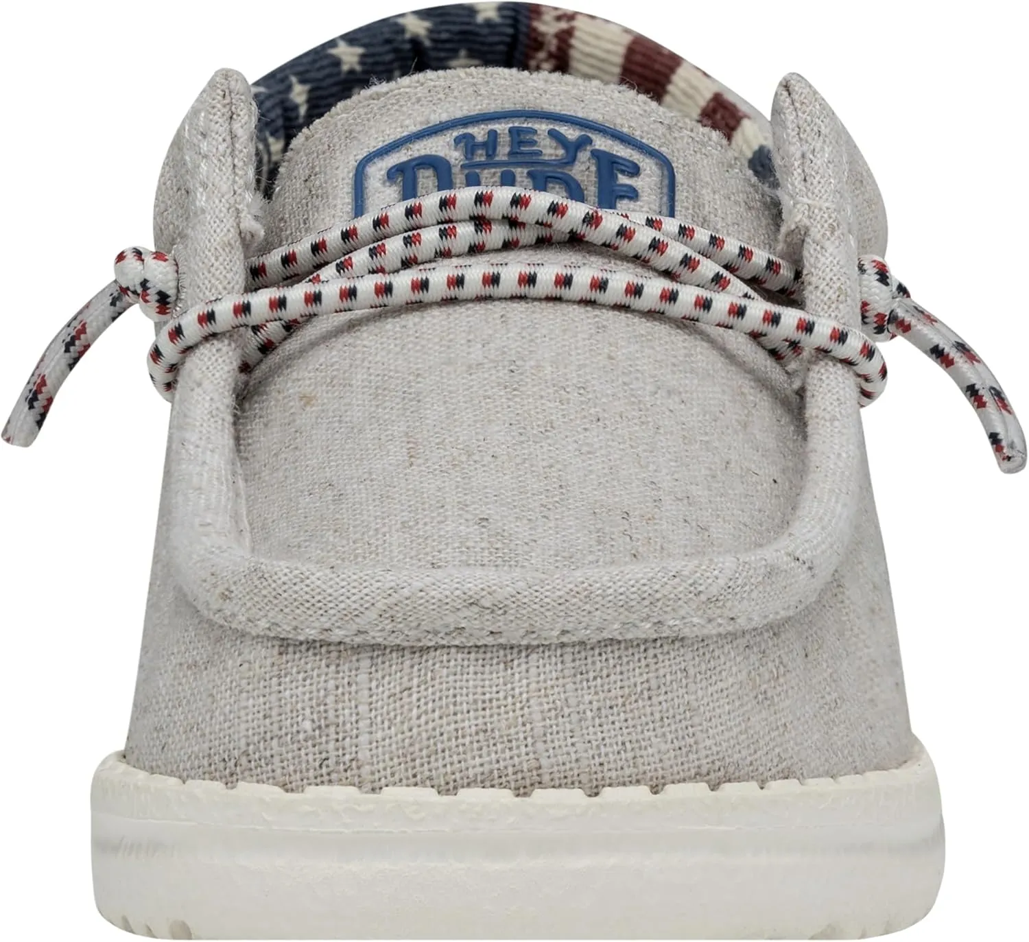 Hey Dude Boys' Wally Patriotic Slip-On Casual Shoe