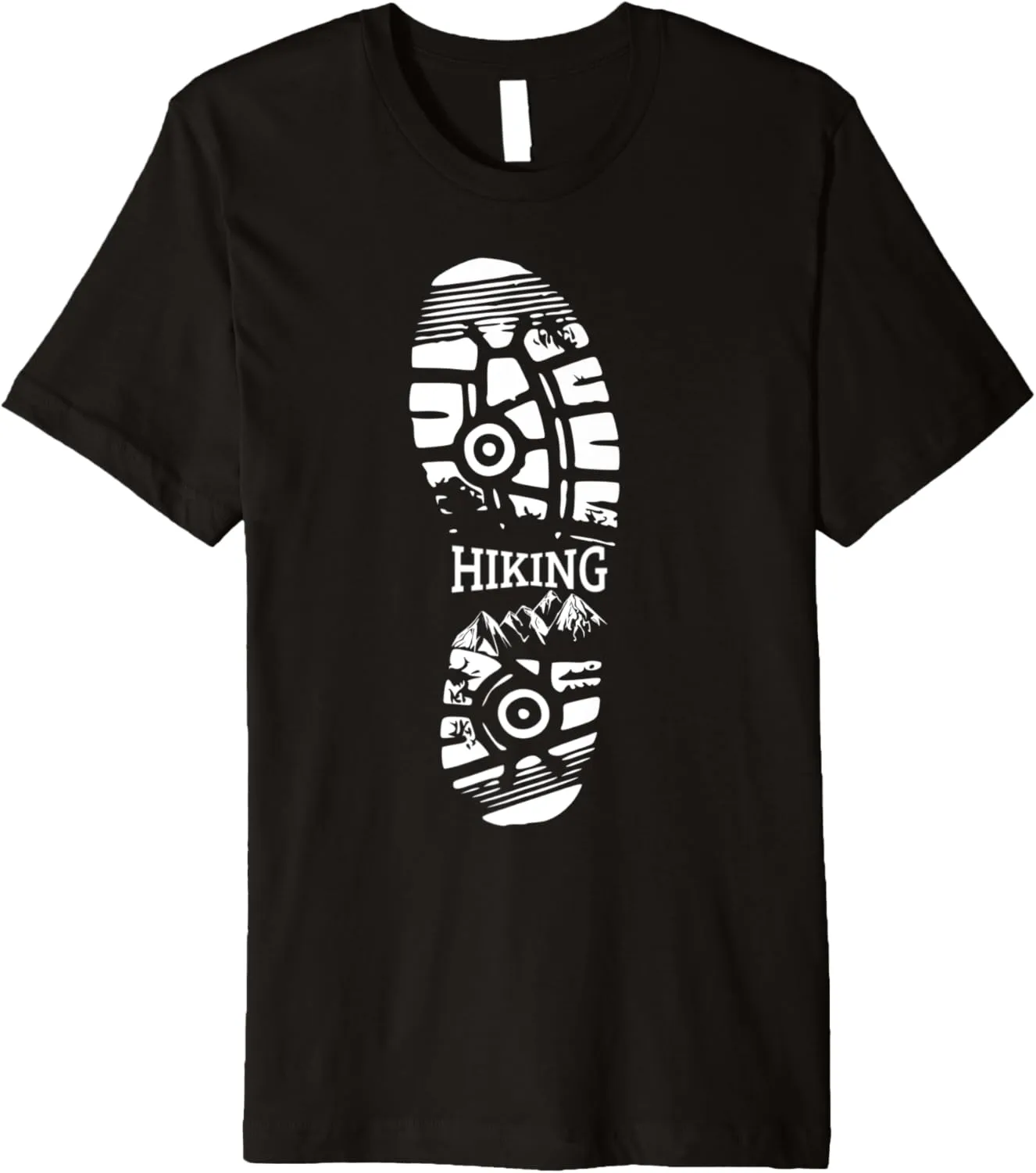 Hiking Boot Gift For A Hiker Or Wanderer Premium T-Shirt
