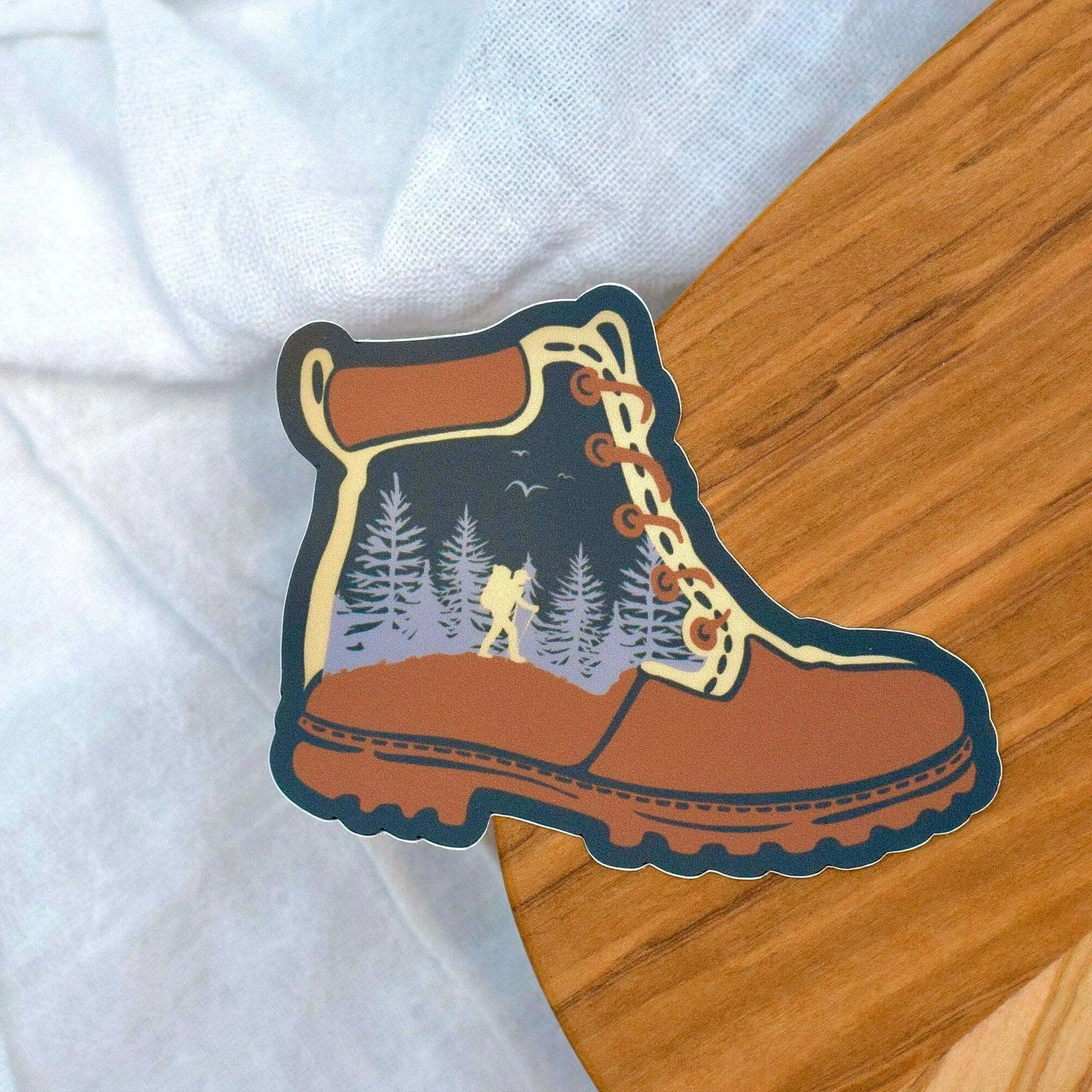 Hiking Boot Sticker