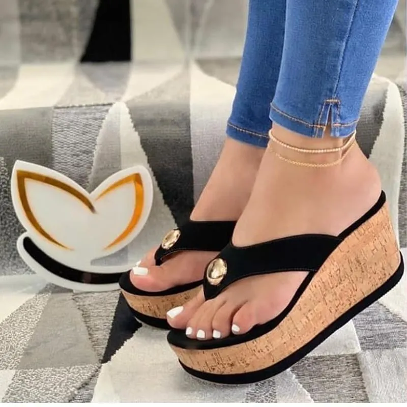 Isabella™ Women's Fashion Slope Heel Slippers