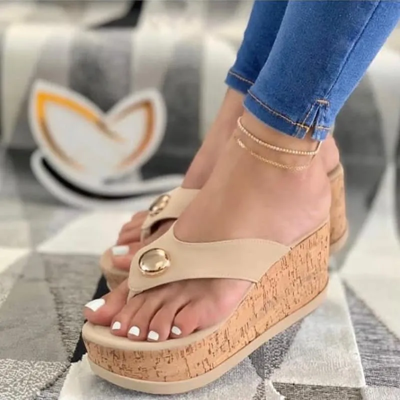 Isabella™ Women's Fashion Slope Heel Slippers