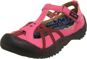 J-41 Little Kid/Big Kid Sandbar Sandal,Fuchsia/Raspberry,13 M US Little Kid