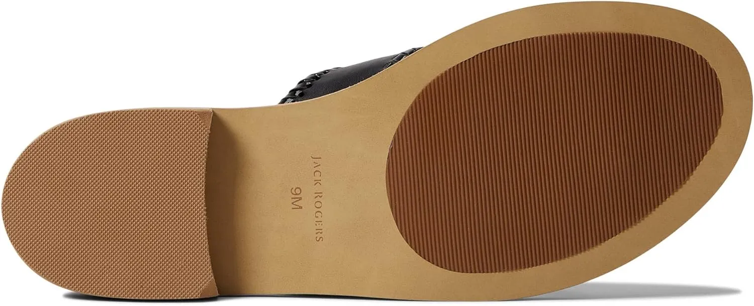 Jack Rogers Womens Jacks II Flat Sandal Thong Flat Slide Sandals
