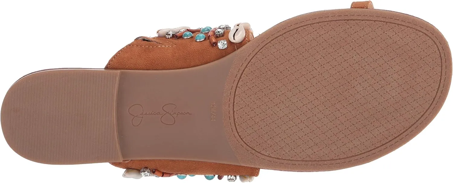 Jessica Simpson Women's Abira Slide Sandal Flat